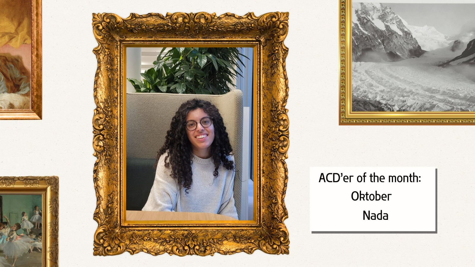 ACD'er vd maand oktober: Nada Benlhaj