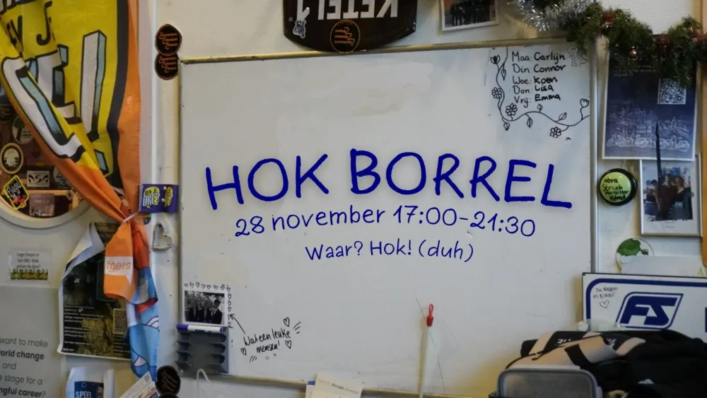 Hokborrel Poster