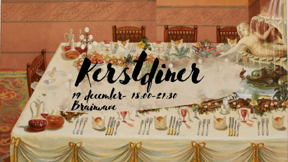 Poster kerstdiner 2025