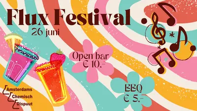 FLUX festival poster