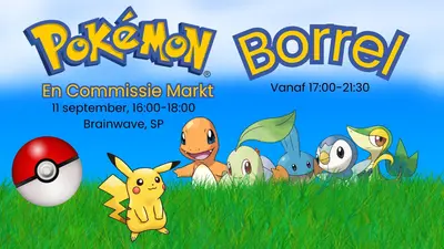 Commissie Markt & Pokemon Borrel